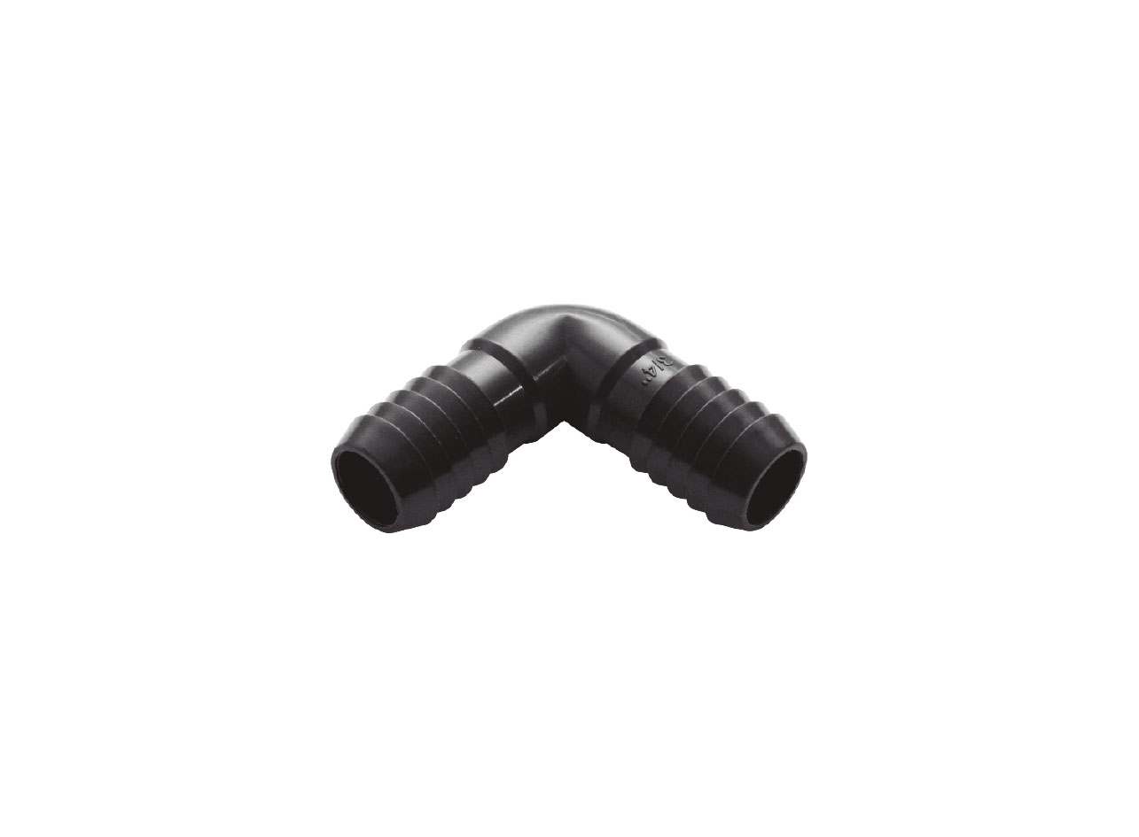 BLACK FITTINGS LDPE - DOUBLE ELBOW