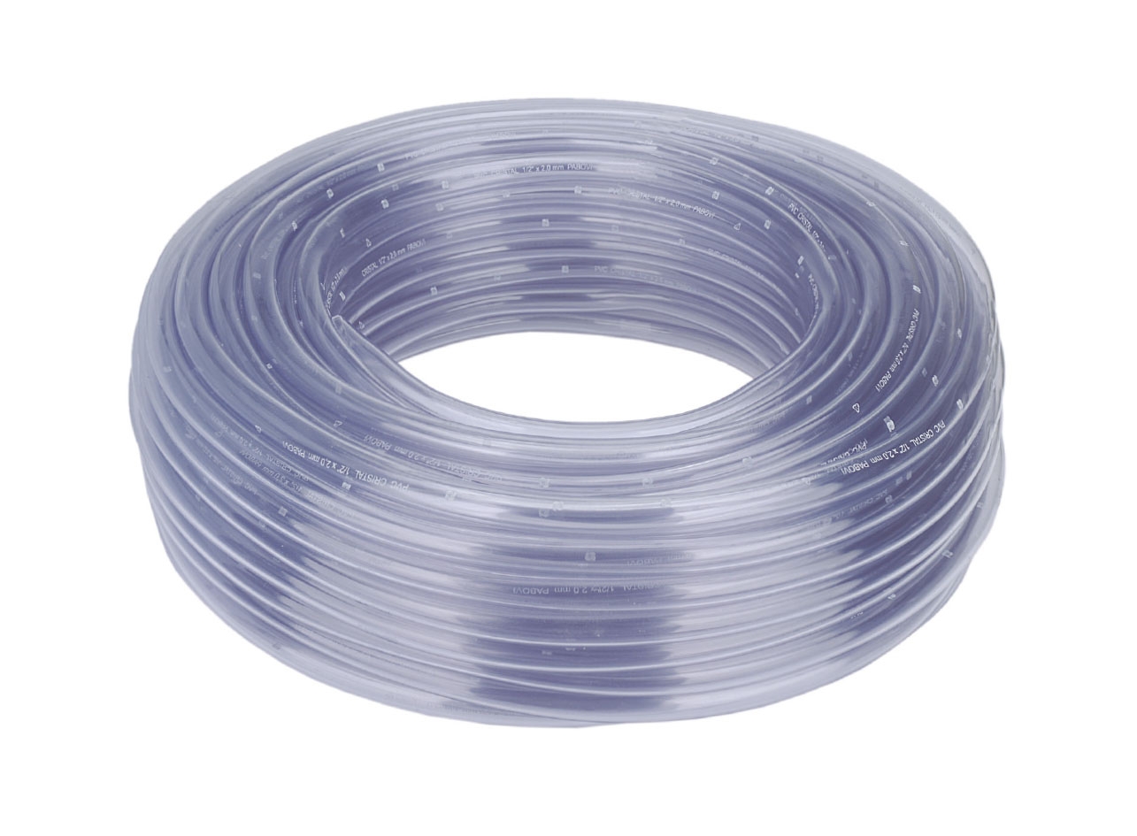 MANGUERAS DE PVC CRISTAL SILICONADAS