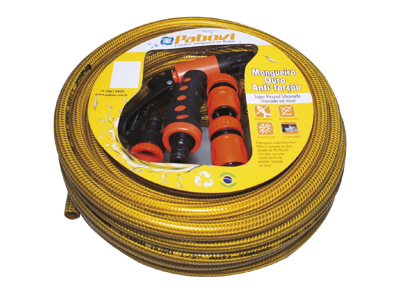  GOLDEN ANTI-TWISTING GARDEN HOSE - SETS